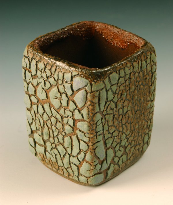 blue crawl small cup by stuart mills.jpg